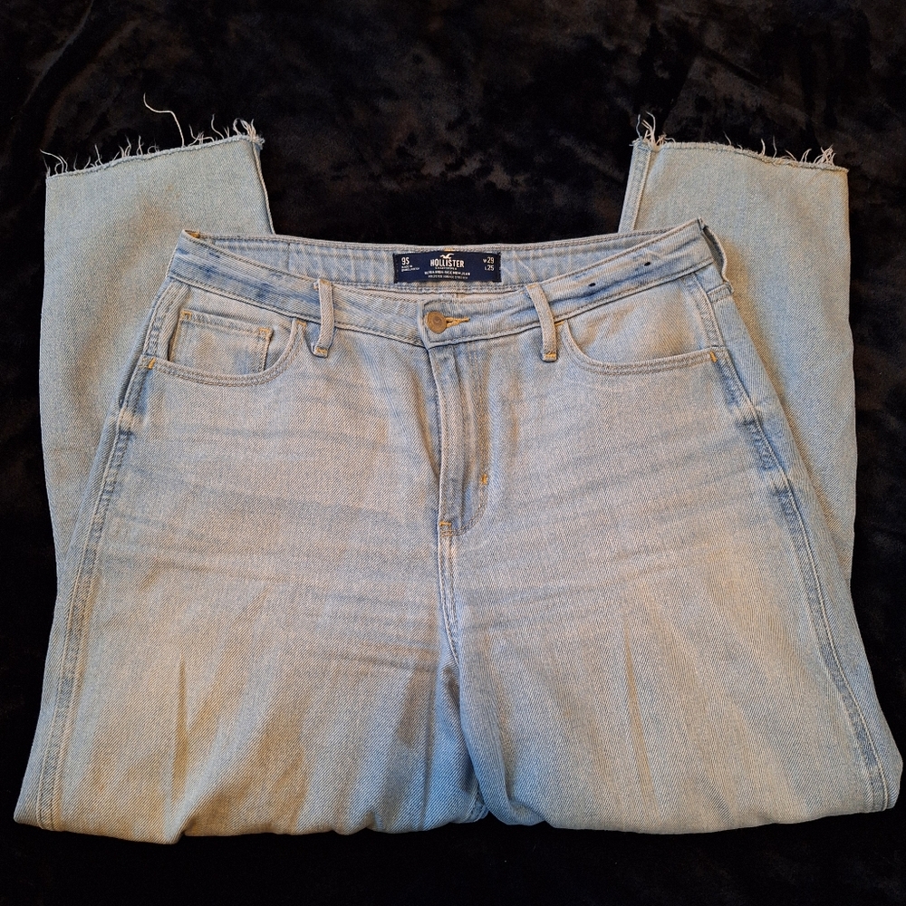 Womens Hollister Mom Jeans